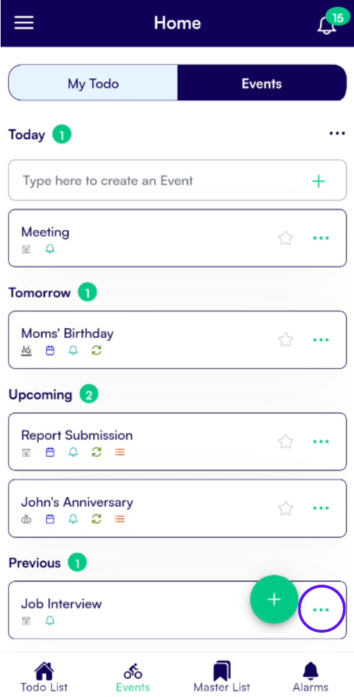 Event Delete Flyer