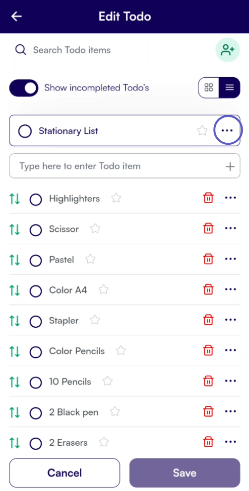 Access List Features