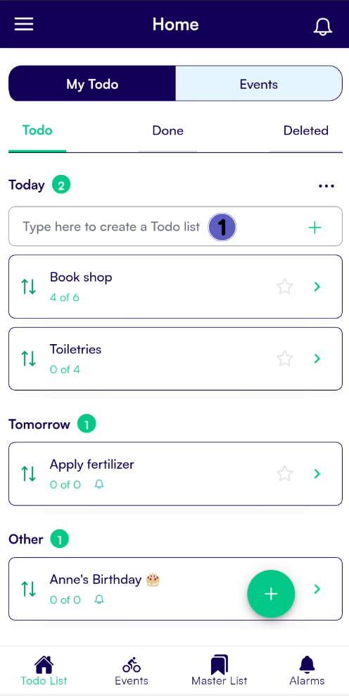 List Name Input