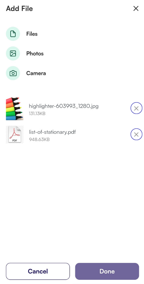 Remove Attachments